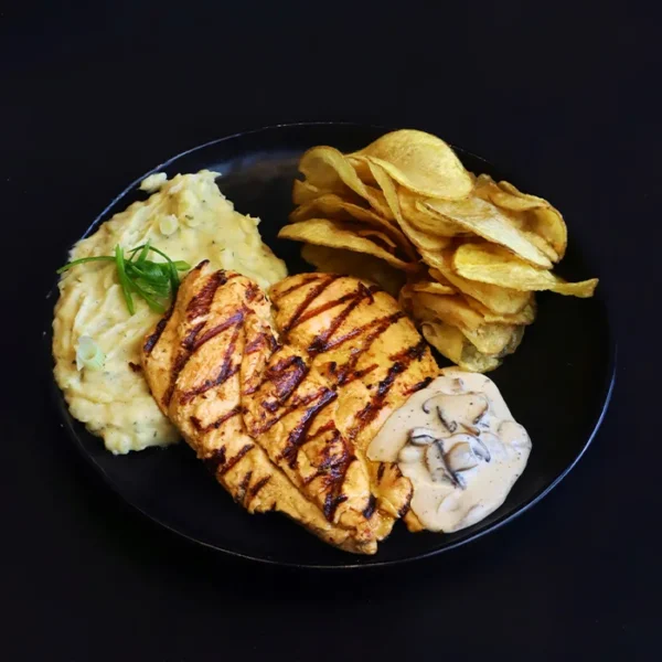 بشقاب چیکن استیک